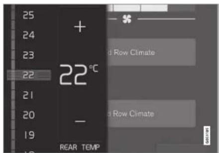 25 + 24 23 22 21 20 19 22°C - REAR TEMP Grid Row Climate Grid Row Climate GOTTER