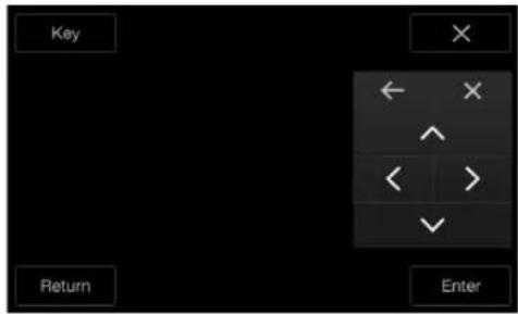 Key Return Enter ← X ^ < > ✓