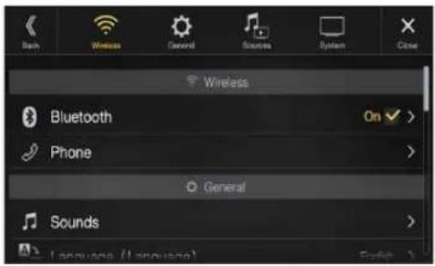 Wireless Bluetooth On Phone General Sounds Language (Language)