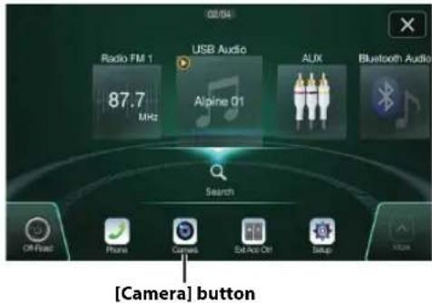 GB/SB Radio FM 1 87.7 MHz USB Audio Alpine Q1 ALUX Bluetooth Audio Search Off-Read Phone Games Edit And Ctrl Setup [Camera] button