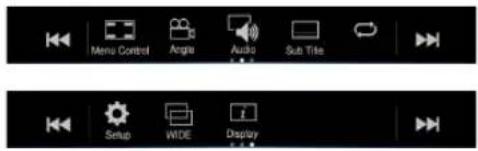 Menu Control Angle Audio Sub Title Setup WIDE Display