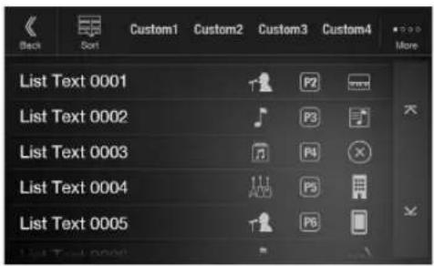 Back Sort Custom1 Custom2 Custom3 Custom4 More List Text 0001 List Text 0002 List Text 0003 List Text 0004 List Text 0005