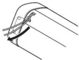 DENON Envaya DSB250 - Attaching the Strap - 3