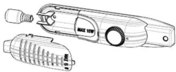 Romo RCS288A++ - Replacing the Light bulb - 2