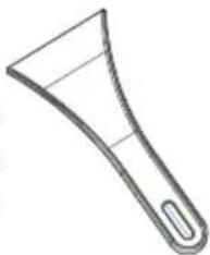 Romo RCS288A++ - Plastic scraper - 1