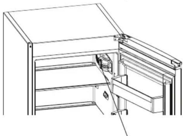 Romo RCS270A++ - Nastavenie termostatu chladničky a mrazničky - 2