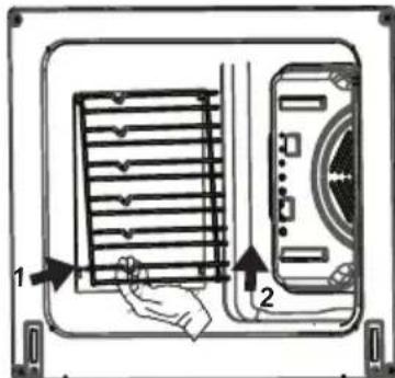 Kernau KBO 0974 SV PT X - Removal of wire shelf - 1