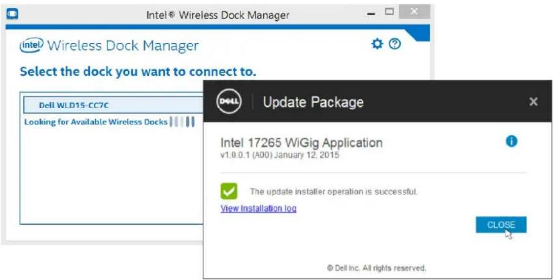 DELL WLD15 - Aktualizace softwaru bezdrátové dokovací stanice Dell - 7