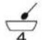 INDESIT MWI 4343 BL - AUTO DEFROST \* - 4