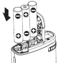 Carson Mini Aura NV-200 - Installing Batteries - 2