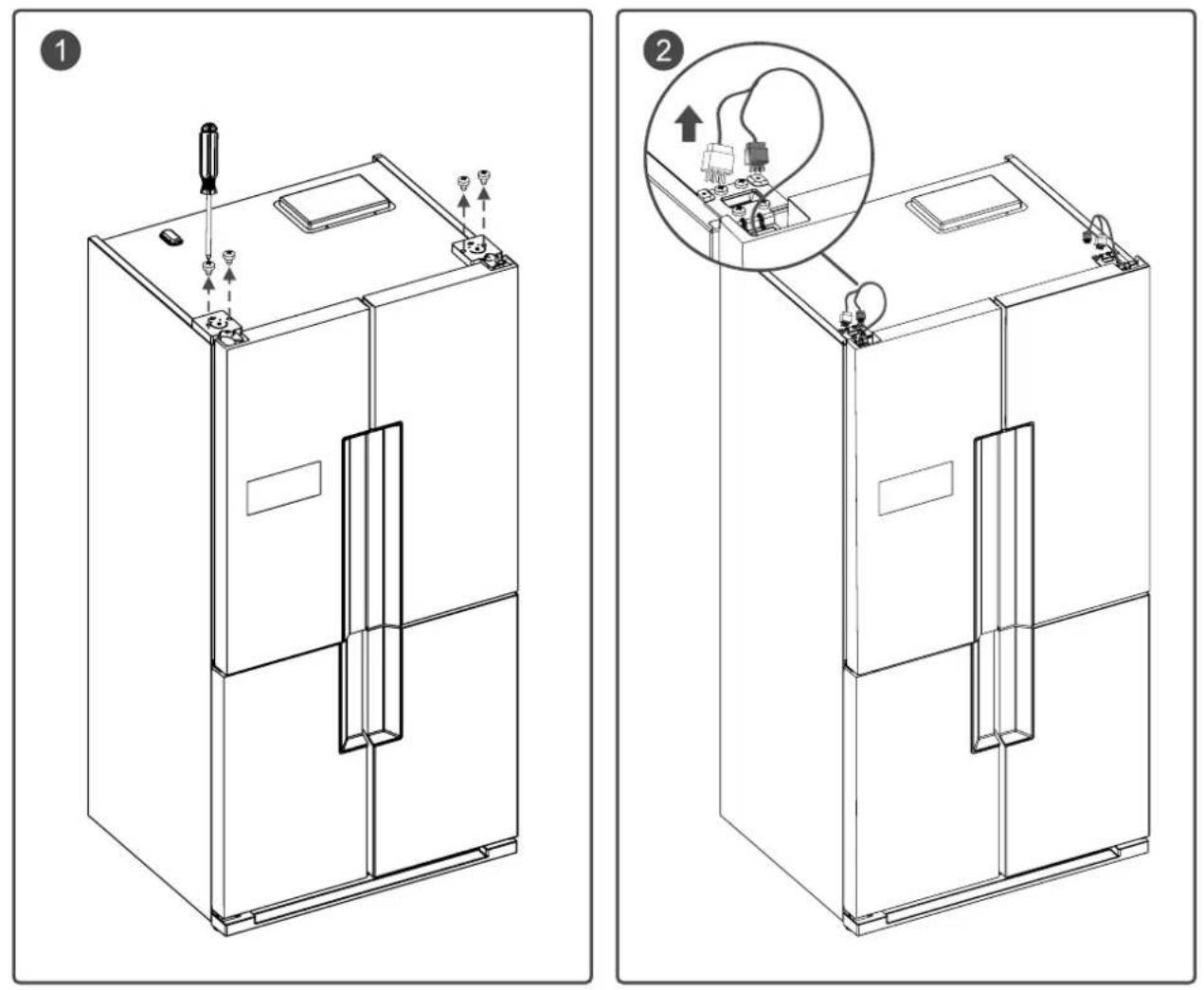RANGEMASTER RSXS18DI/C - Door removal and access - 12