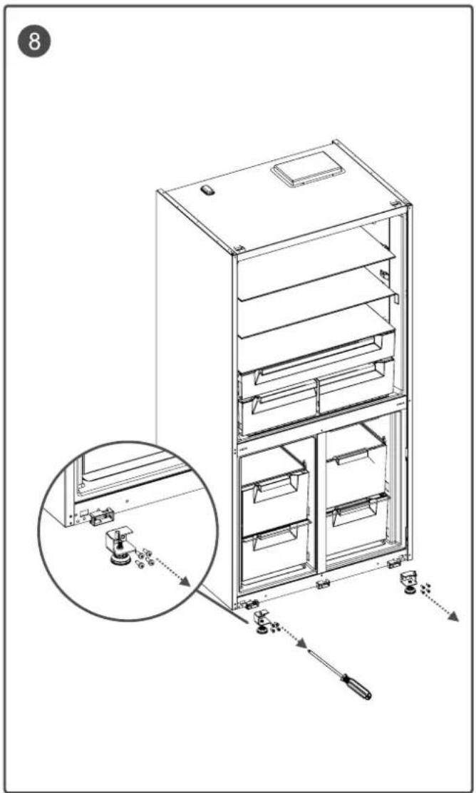 RANGEMASTER RSXS18DI/C - Door removal and access - 23