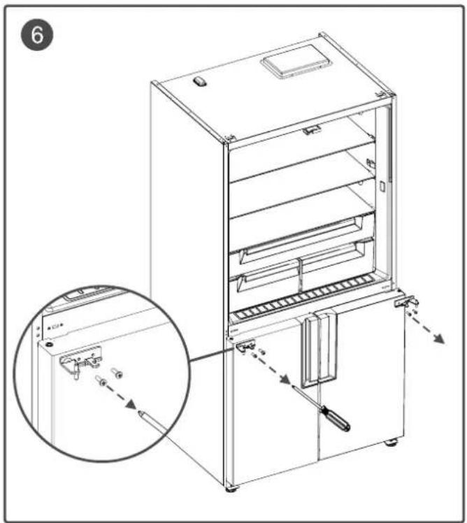 RANGEMASTER RSXS18DI/C - Door removal and access - 21