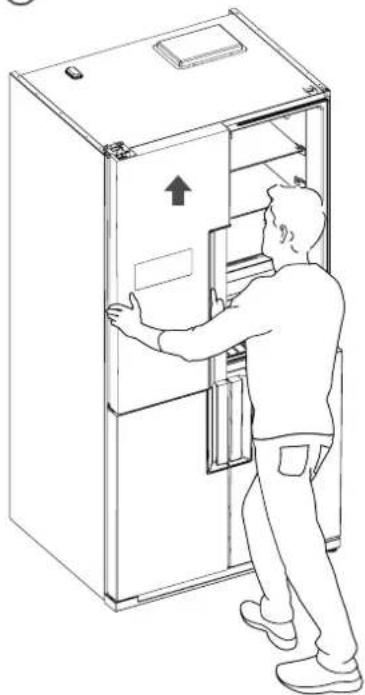 RANGEMASTER RSXS18DI/C - Door removal and access - 17