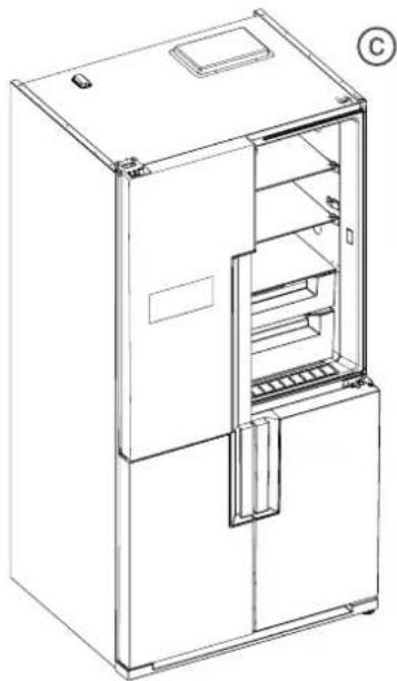 RANGEMASTER RSXS18DI/C - Door removal and access - 15