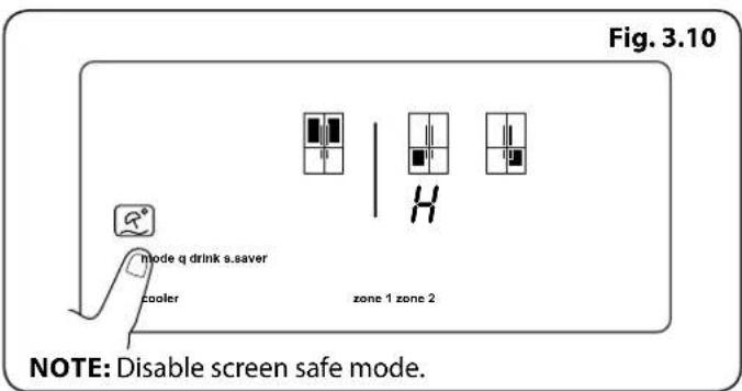 RANGEMASTER RSXS18DI/C - Door open alarm function - 2