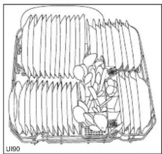 Zanussi-Electrolux DE6854 - The lower basket - 1