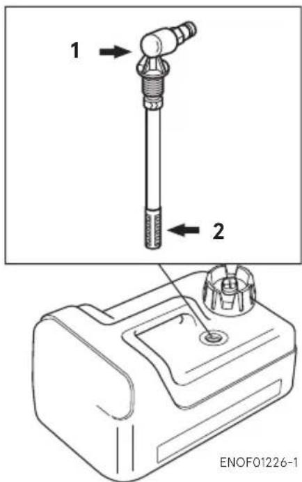 Tohatsu MFS9.9E - Fuel filter (for fuel tank) - 1