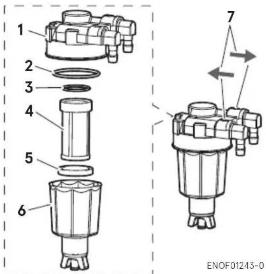 Tohatsu MFS15E - In case of debris - 1