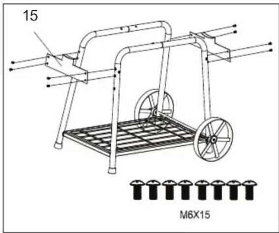 tepro Biloxi 1087 - Grill zusammenbauen - 11