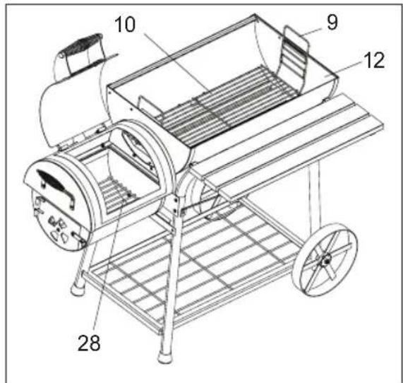 tepro Biloxi 1087 - Grill zusammenbauen - 18
