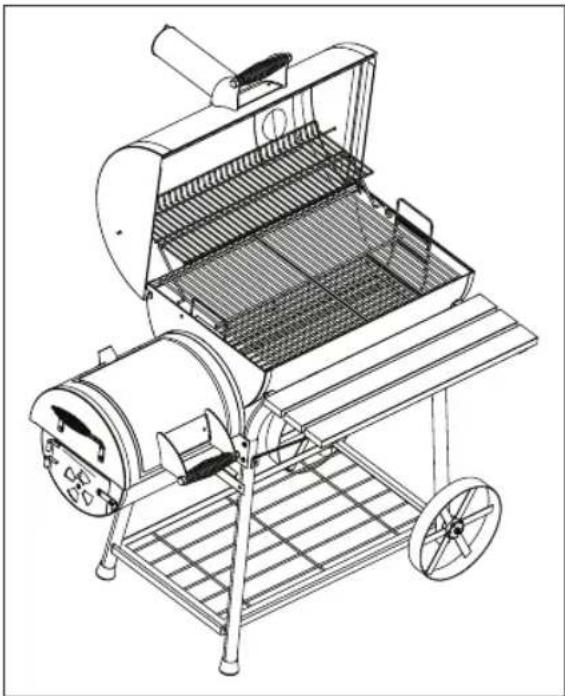 tepro Biloxi 1087 - Assembling the grill - 20