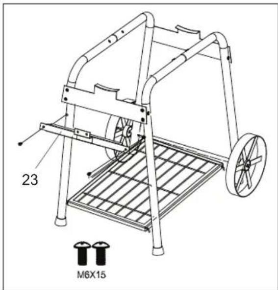 tepro Biloxi 1087 - Assembling the grill - 12