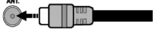 Orava LT-1021 A140B - Zadná strana televízora - 1
