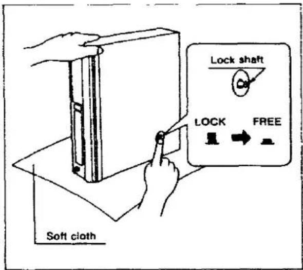Soft cloth Lock shaft LOCK FREE