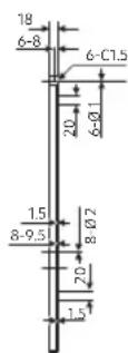 SAMSUNG DW60M6040US - STEP 3. PREPARING THE CUSTOM PANEL (FOR FULLY BUILT IN AND SEMI BUILT IN DISHWASHER) - 3