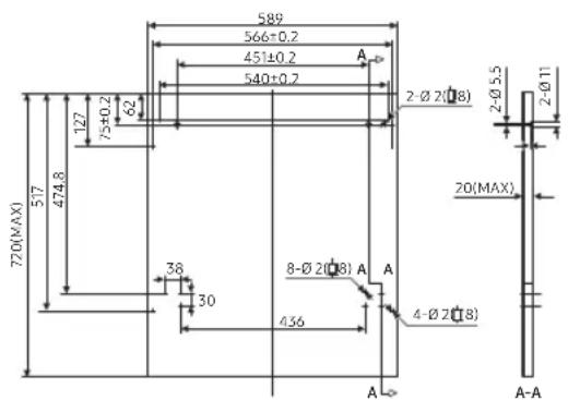 SAMSUNG DW60M6040US - STEP 3. PREPARING THE CUSTOM PANEL (FOR FULLY BUILT IN AND SEMI BUILT IN DISHWASHER) - 1