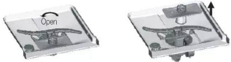 SAMSUNG DW60M6040US - Filter assembly - 1