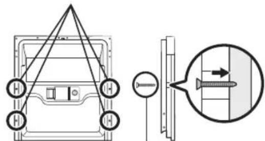 SAMSUNG DW60M6040US - TRIN 3: KLARG∅RING AF FRONTPANELET (FOR FULDT INDBYGGET OG HALVT INDBYGGET OPVASKEMASKINE) - 5