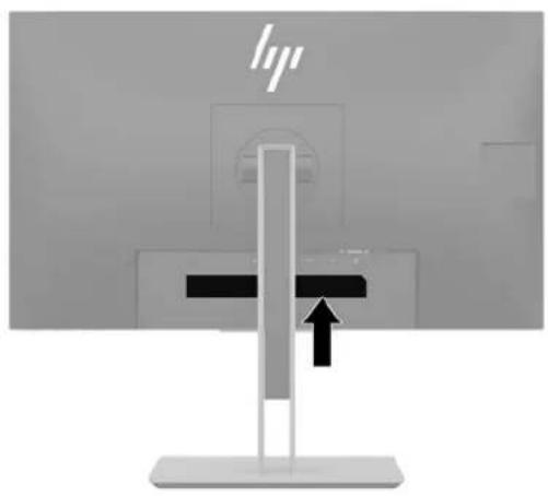 HP EliteDisplay E273m - Vyhledání sériového a produktového čísla - 2