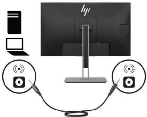 HP EliteDisplay E273m - Instalace podstavce monitoru - 12