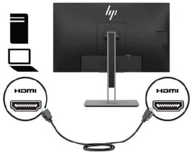 HP EliteDisplay E273m - Instalace podstavce monitoru - 7