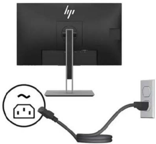 HP EliteDisplay E273q - Instalace držáku monitoru (vybrané modely) - 11