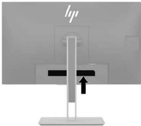 HP EliteDisplay E273q - Vyhledání sériového a produktového čísla - 2