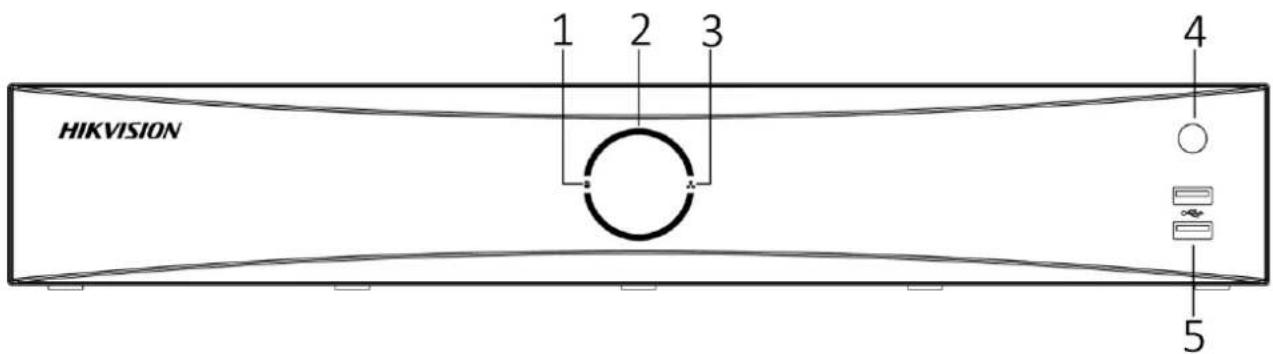 Hikvision DS-7616NXI-I2 - Front Panel - 1