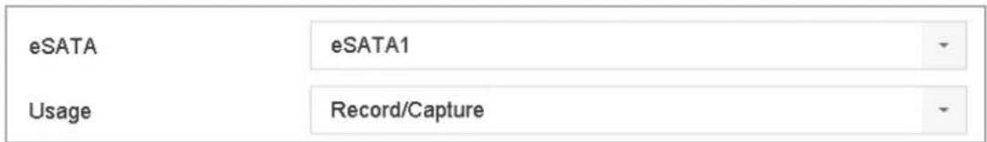 Hikvision DS-7616NXI-I2 - Configure eSATA for Data Storage - 1