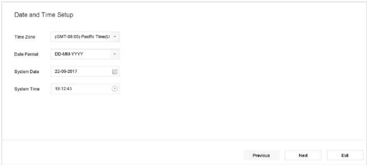 Hikvision DS-7616NXI-I2 - Enter Wizard to Configure Basic Settings - 1
