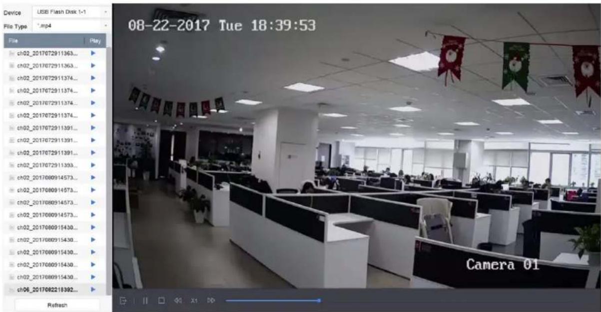 Hikvision DS-7616NXI-I2 - Step 1 Go to Playback. - 1