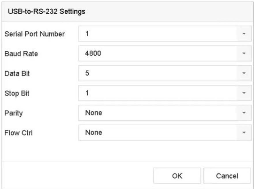 Hikvision DS-7616NXI-I2 - - USB-to-RS-232 Connection - 1