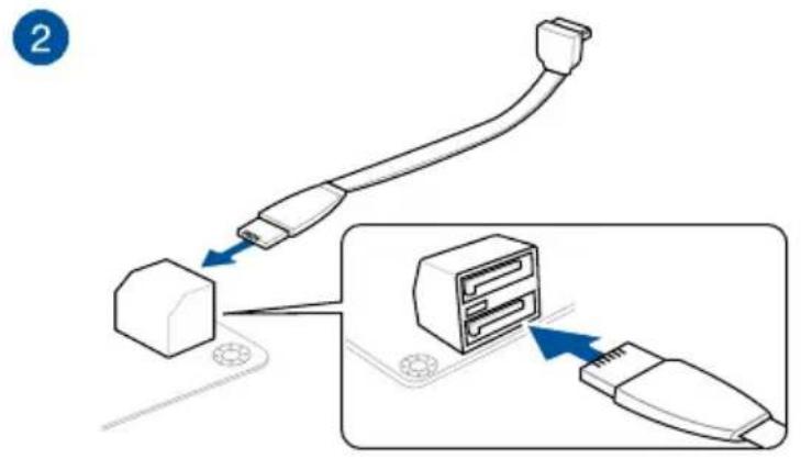 ASUS ROG Rampage VI Extreme Encore - SATA device connection - 2
