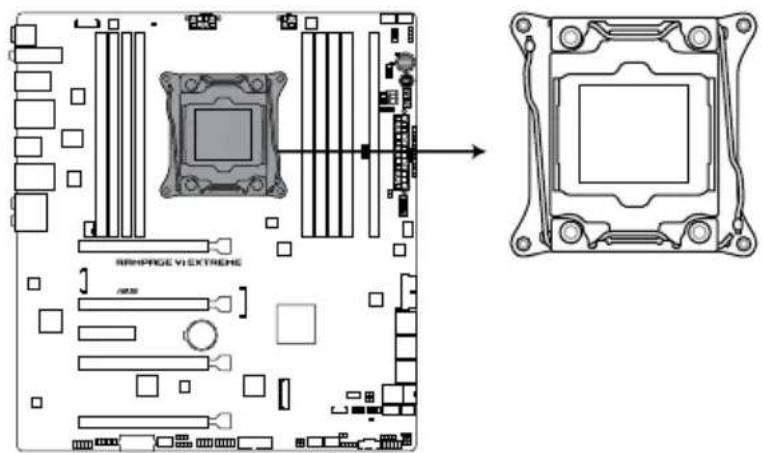 ASUS ROG Rampage VI Extreme Encore - Central Processing Unit (CPU) - 1