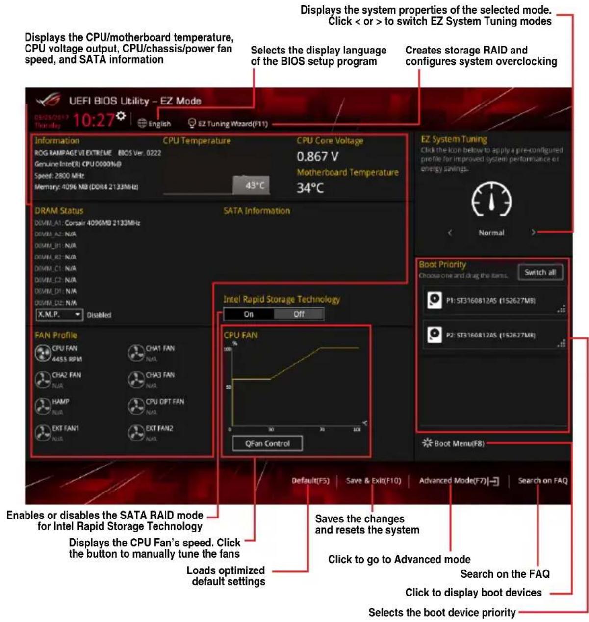 ASUS ROG Rampage VI Extreme Encore - EZ Mode - 2