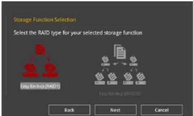 ASUS ROG Rampage VI Extreme Encore - Creating RAID - 5
