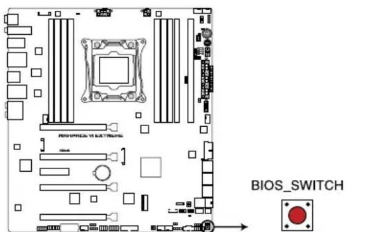 ASUS ROG Rampage VI Extreme Encore - BIOS Switch button (BIOS\_SWITCH) - 1