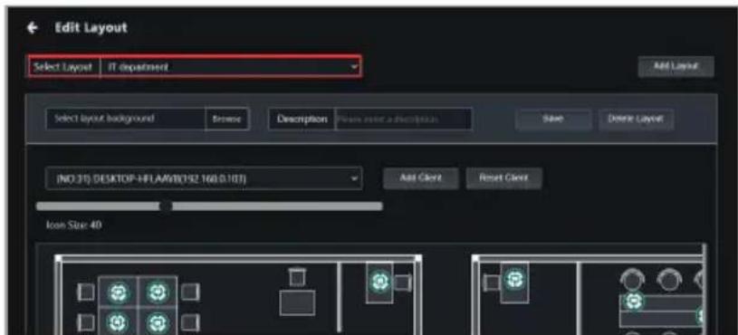 ASUS Pro WS X570-ACE - Select a layout from the drop-down list. - 1