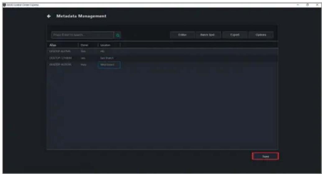 ASUS Pro WS X570-ACE - Updating the metadata using a batch update - 4